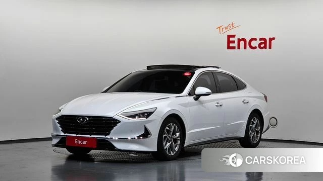 Hyundai Sonata (DN8) 2019 Белый из Кореи
