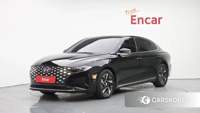 Hyundai The New Grandeur IG Hybrid 2020 Черный из Кореи