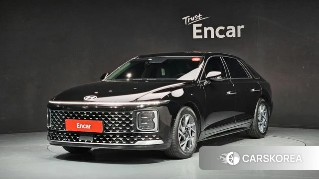 Hyundai Grandeur (GN7) 2023 Черный из Кореи