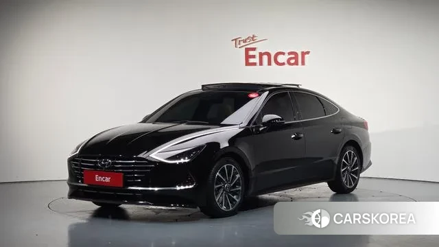 Hyundai Sonata (DN8) 2019 Черный из Кореи