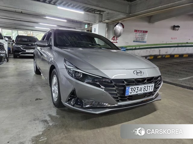 Hyundai Avante (CN7) 2021 Серый из Кореи