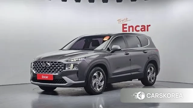 Hyundai The New Santa Fe 2022 Серый из Кореи