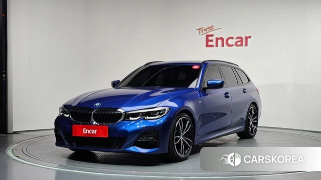 BMW 3 Series (G20) 2021 Синий из Кореи