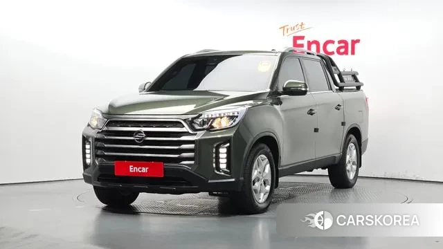 Ssangyong The New Rexton Sport 2022 Светло-зеленый из Кореи