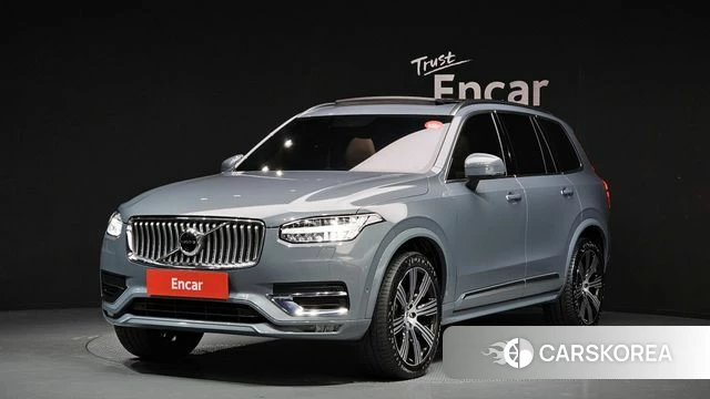 Volvo XC90 second Generation 2021 Светло-серебряный цвет из Кореи