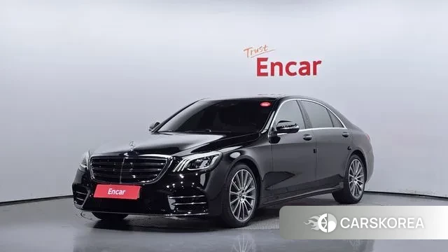 Mercedes-Benz S-Class W222 2020 Черный из Кореи