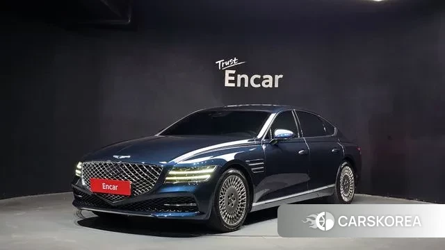 Genesis G80 (RG3) 2021 Синий из Кореи