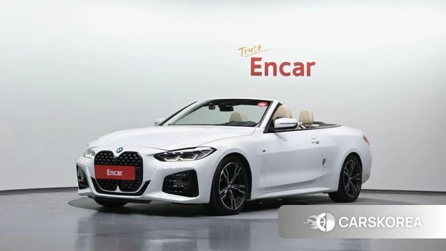 BMW 4 Series (G22) 2021 Белый из Кореи
