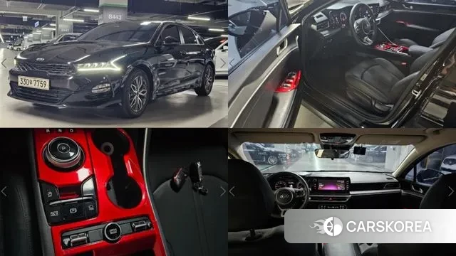 Kia K5 3rd generation 2020 Черный из Кореи