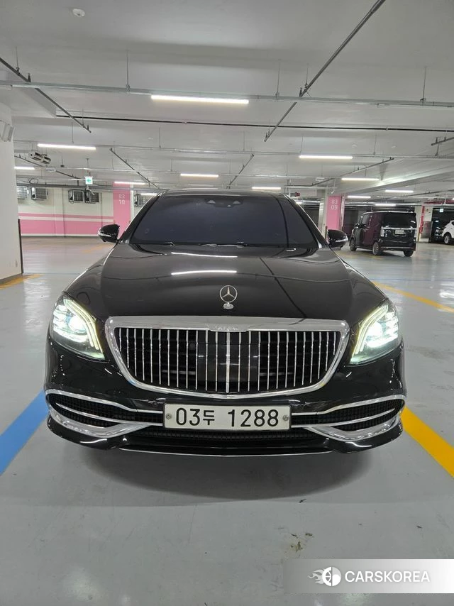 Mercedes-Benz S-Class W222 2019 Черный из Кореи