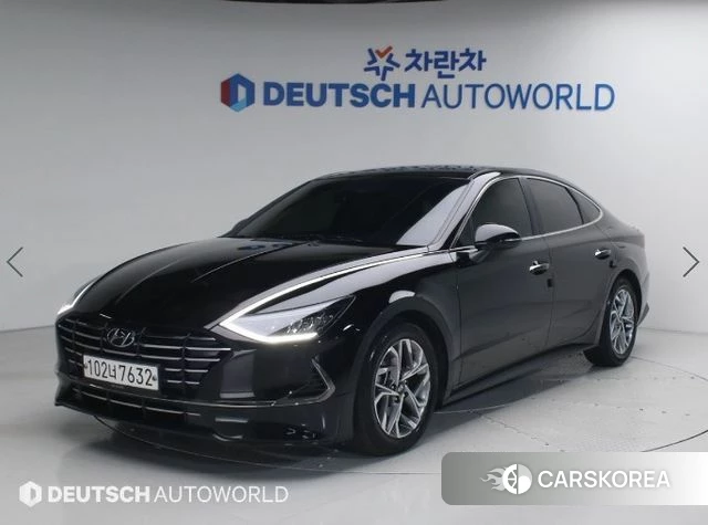 Hyundai Sonata (DN8) 2019 Черный из Кореи