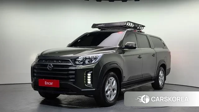 Ssangyong The New Rexton Sports Cannes 2021 Зеленый из Кореи