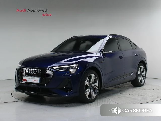 Audi e-Tron 2022 Синий из Кореи