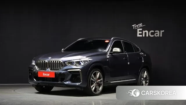 BMW X6 (G06) 2022 Серый из Кореи