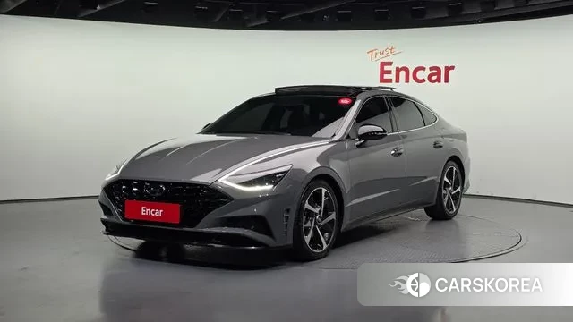 Hyundai Sonata (DN8) 2020 Серебристо-серый из Кореи