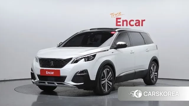 Peugeot 5008 second generation 2018 Белый из Кореи