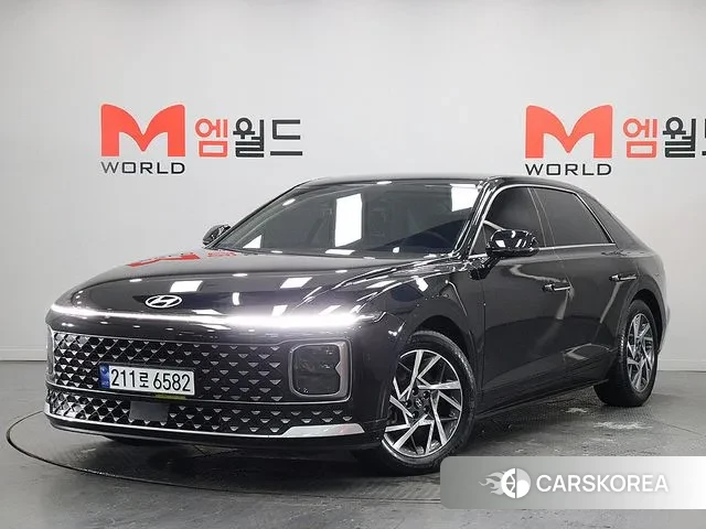 Hyundai Grandeur (GN7) 2023 Черный из Кореи