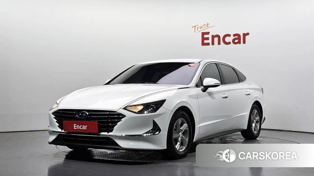 Hyundai Sonata (DN8) 2022 Белый из Кореи