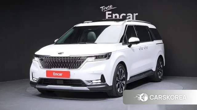 Kia Carnival 4th generation 2021 Белый из Кореи