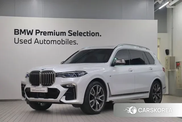 BMW X7 (G07) 2020 Белый из Кореи