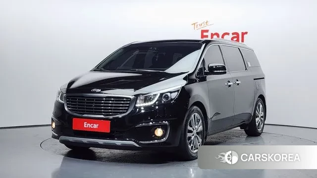 Kia All New Carnival 2018 Черный из Кореи