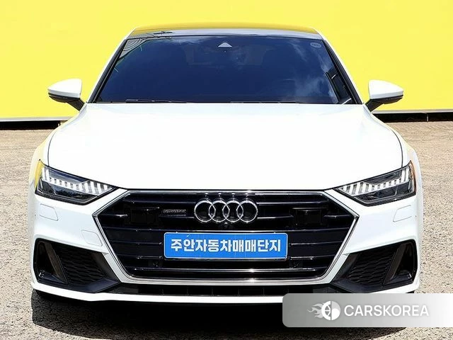 Audi A7 (4K) 2020 Белый из Кореи