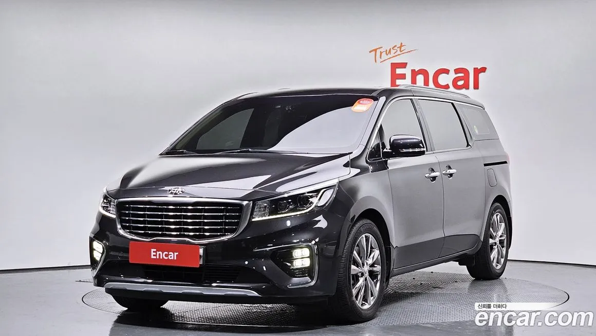 Kia The New Carnival 2019 Серый из Кореи