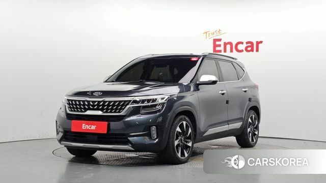 Kia Seltos 2021 Серый из Кореи