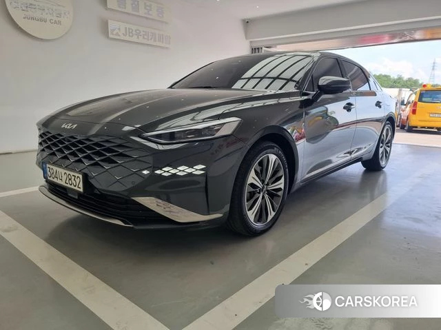 Kia K8 Hybrid 2022 Серый из Кореи
