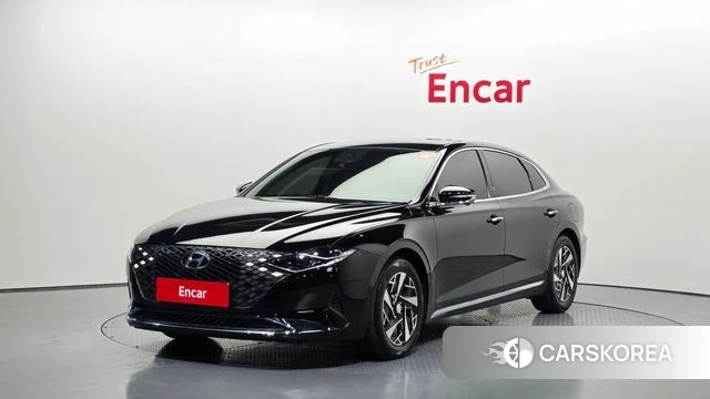 Hyundai The New Grandeur IG Hybrid 2020 Черный из Кореи