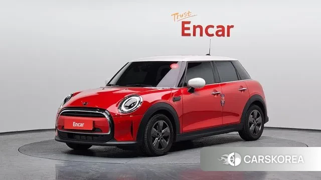 Mini Cooper 2022 Красный из Кореи