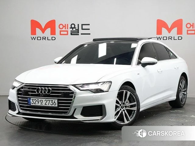 Audi A6 (C8) 2023 Белый из Кореи