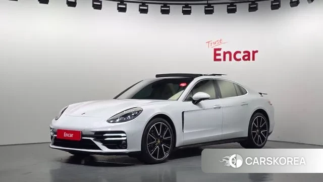 Porsche Panamera (971) 2018 Белый из Кореи