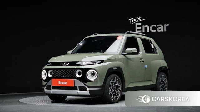 Hyundai Casper 2024 Светло-зеленый из Кореи
