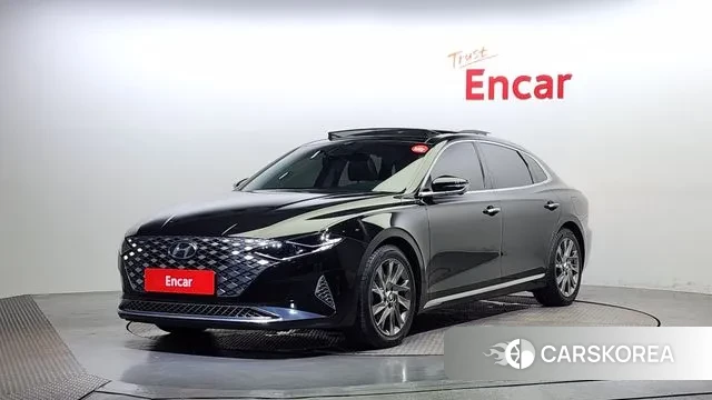 Hyundai The New Grandeur IG Hybrid 2020 Черный из Кореи