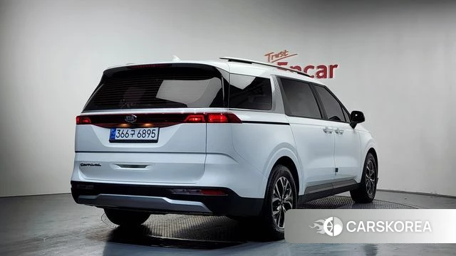 Kia Carnival 4th generation 2021 Белый из Кореи