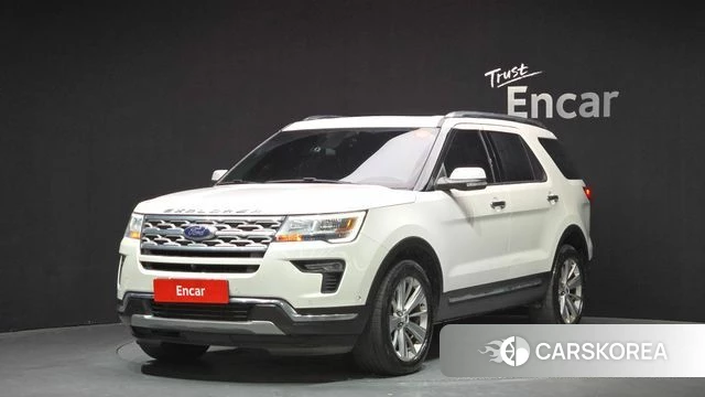 Ford Explorer 2019 Белый из Кореи