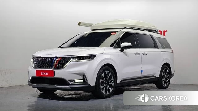 Kia Carnival 4th generation 2021 Белый из Кореи
