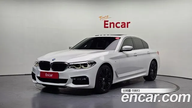 BMW 5 Series (G30) 2018 Белый из Кореи