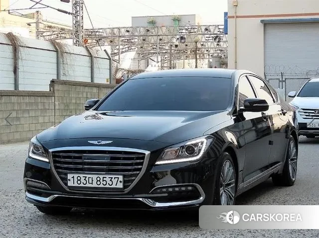 Genesis G80 2018 Черный из Кореи