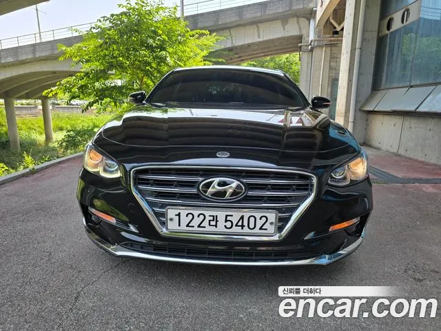 Hyundai Grandeur IG 2018 Черный из Кореи