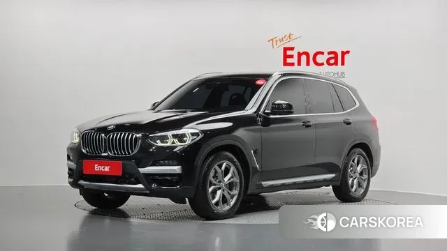 BMW X3 (G01) 2020 Черный из Кореи