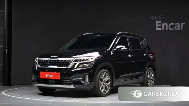 Kia Seltos 2019 Черный из Кореи