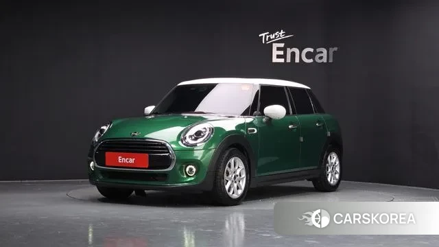 Mini Cooper 2021 Зеленый из Кореи