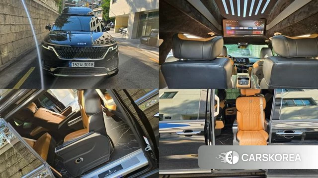 Kia Carnival 4th generation 2022 Черный из Кореи