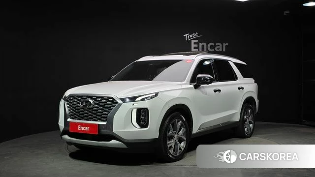 Hyundai Palisade 2021 Белый из Кореи
