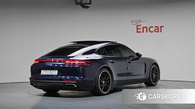 Porsche Panamera (971) 2020 Синий из Кореи