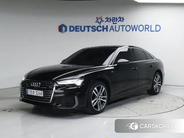 Audi A6 (C8) 2023 Черный из Кореи