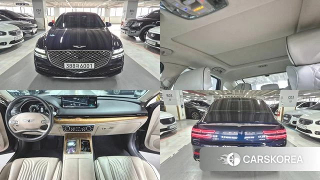 Genesis G80 (RG3) 2020 Синий из Кореи