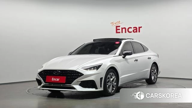 Hyundai Sonata (DN8) 2019 Белый из Кореи